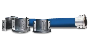 Mangueras y bridas antiabrasivas ALFA POMPE para el transporte de lodos abrasivos, aguas de proceso y materiales con sólidos en minería, áridos, piedra natural y otros procesos industriales.